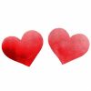 ニップルシール　（ハート）　赤